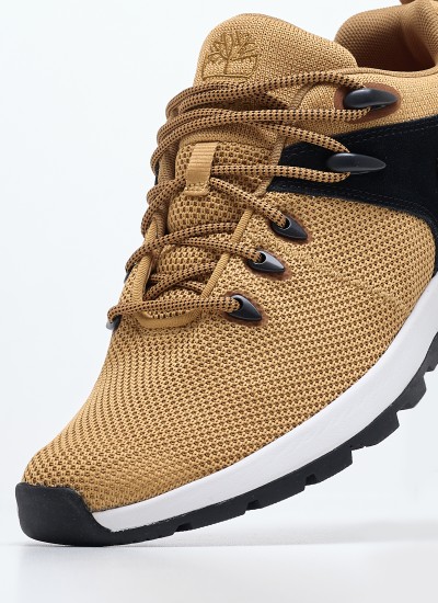 Men Casual Shoes A64SM Yellow Fabric Timberland