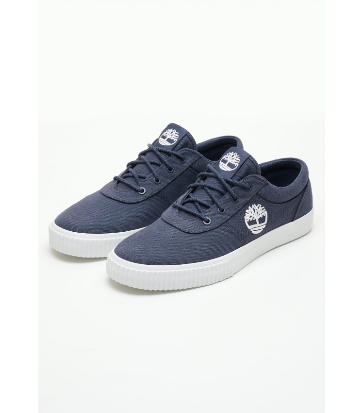 Men Casual Shoes A65ZD Blue Fabic Timberland