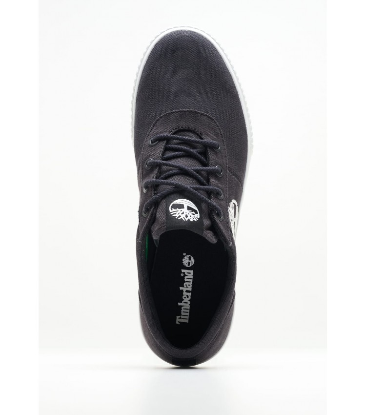 Men Casual Shoes A6611 Black Fabic Timberland