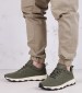 Men Casual Shoes A67M9 Green Fabric Timberland