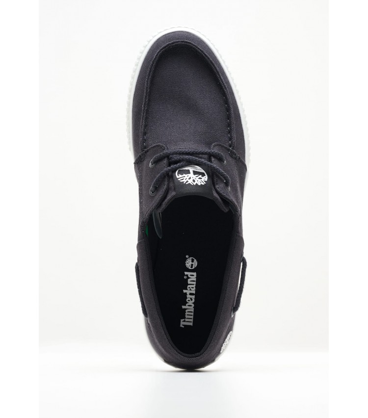 Men Casual Shoes A67P5 Black Fabic Timberland