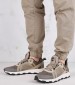 Men Casual Shoes A6BES Beige Fabric Timberland