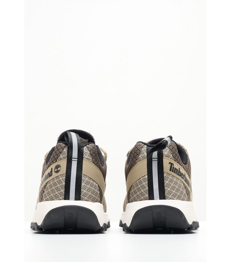 Ανδρικά Παπούτσια Casual A6BES Μπεζ Ύφασμα Timberland