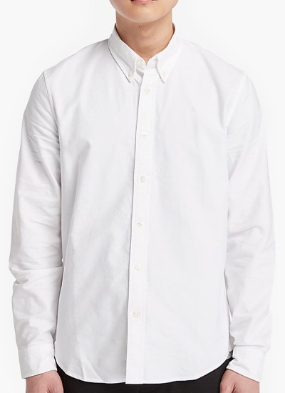 Men Shirts A6GPN White Cotton Timberland