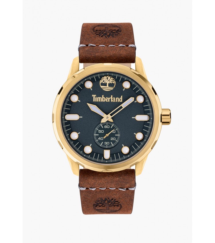 Men Watches TDWGA0028502 Brown Stainless Steel Timberland