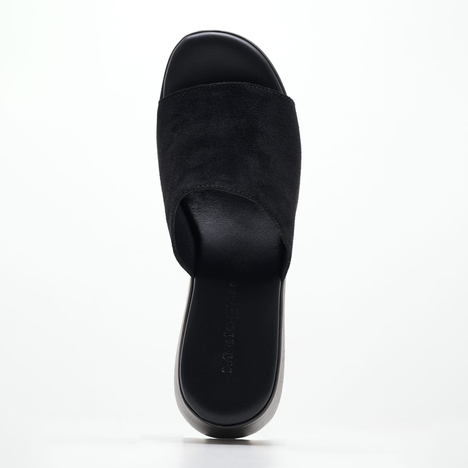 Women Mules 028.1402 Black Buckskin Mortoglou Women Mules 028.1402 Black Buckskin Mortoglou