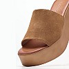 Women Mules 028.1402 Tabba Buckskin Mortoglou Women Mules 028.1402 Tabba Buckskin Mortoglou