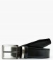 Men Belts 1612.42 Black Leather Mortoglou