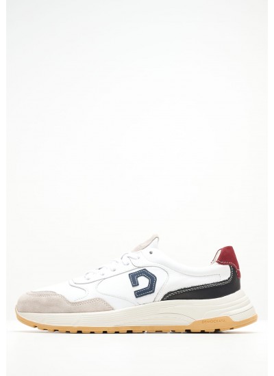 Ανδρικά Παπούτσια Casual Retro.Basket Μαύρο Δέρμα Tommy Hilfiger