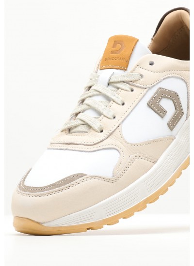 Men Casual Shoes 336101 Beige Leather Mortoglou