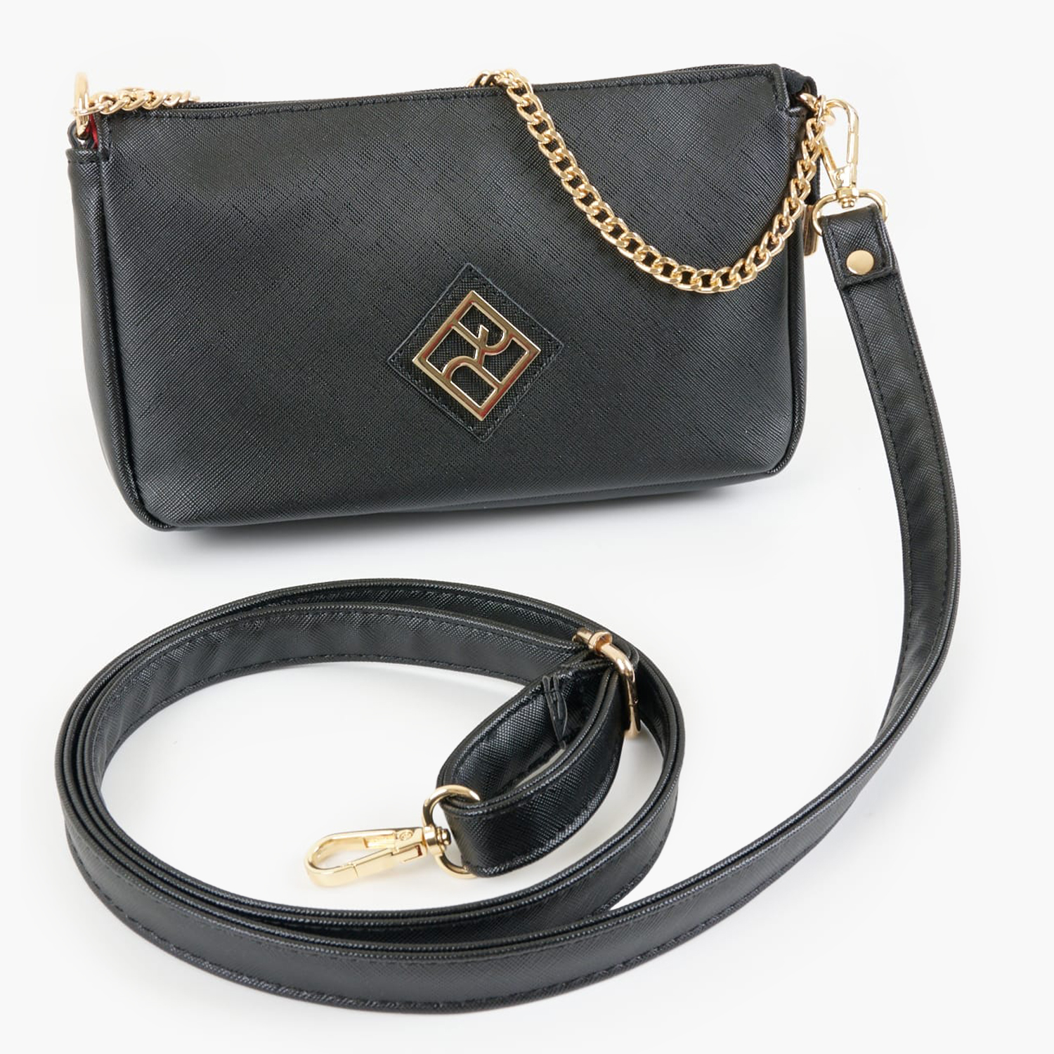Γυναικείες Τσάντες 90825.S Μαύρο ECOleather Mortoglou Γυναικείες Τσάντες 90825.S Μαύρο ECOleather Mortoglou