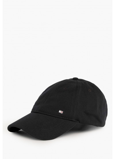 Ανδρικά Καπέλα Gram.Cap Μαύρο Βαμβάκι Calvin Klein