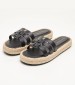 Women Flats Authentic.Flat Black Leather Tommy Hilfiger