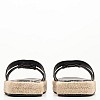 Women Flats Authentic.Flat Black Leather Tommy Hilfiger Women Flats Authentic.Flat Black Leather Tommy Hilfiger