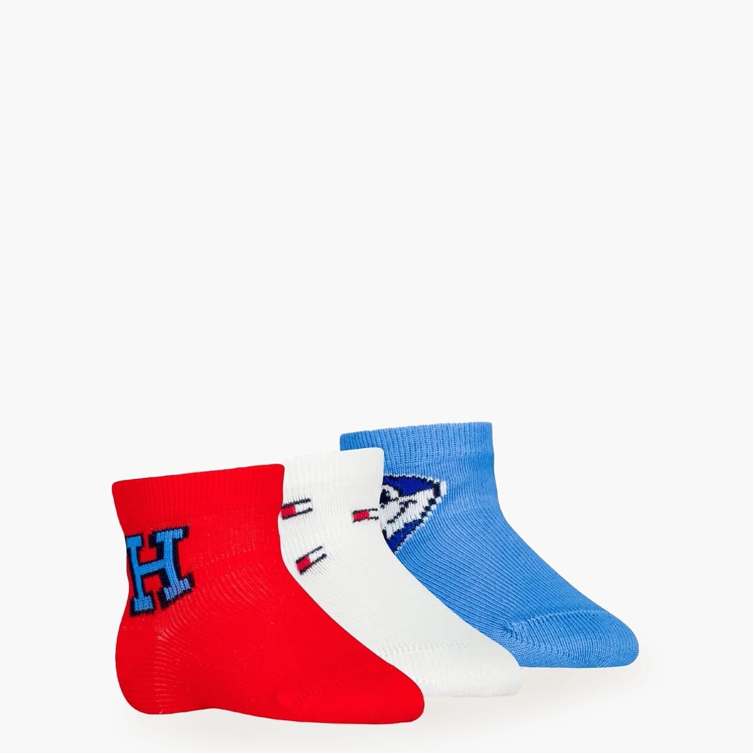 Babysock.Giftbox.B Multi Cotton Tommy Hilfiger