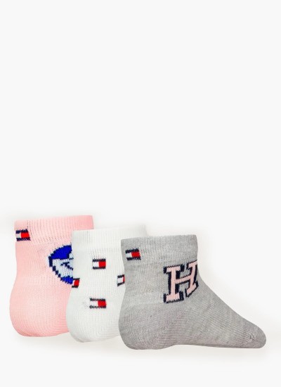 Babysock.Giftbox.G Multi Cotton Tommy Hilfiger