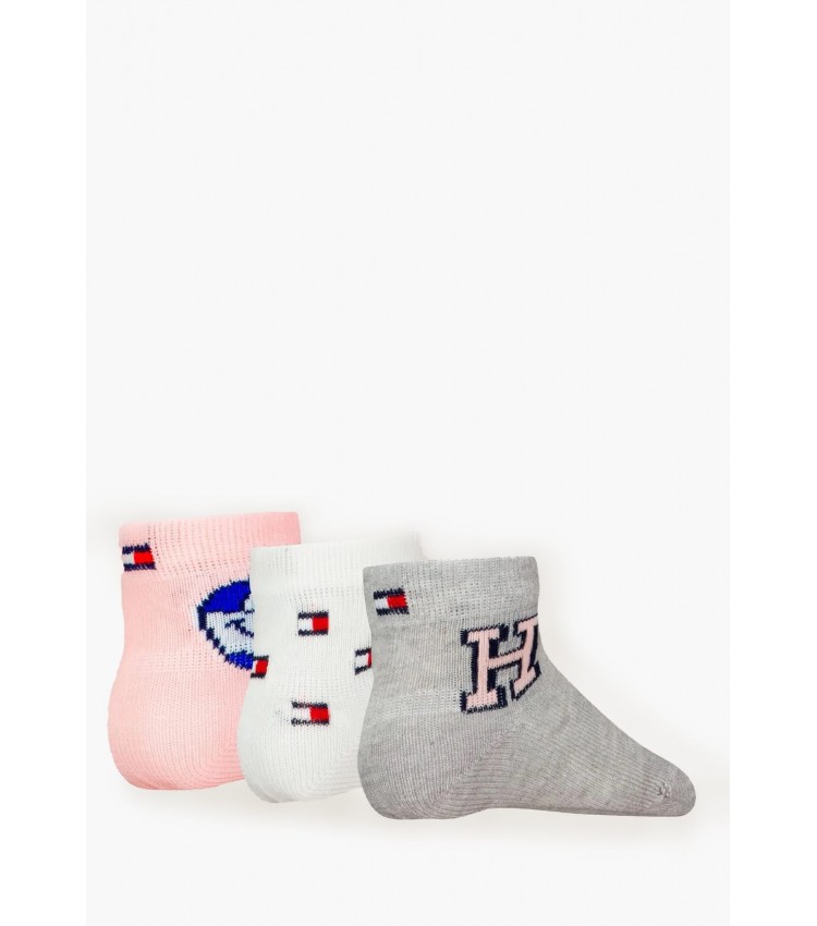 Babysock.Giftbox.G Multi Βαμβάκι Tommy Hilfiger