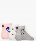 Babysock.Giftbox.G Multi Βαμβάκι Tommy Hilfiger