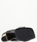 Women Sandals Block.Highheel Black Leather Tommy Hilfiger