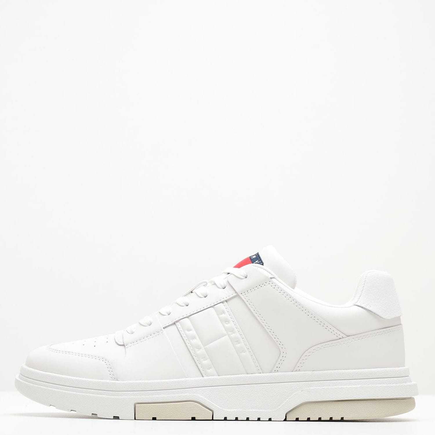 Ανδρικά Παπούτσια Casual Brooklyn Άσπρο Δέρμα Tommy Hilfiger