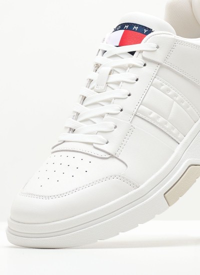 Men Casual Shoes Vibo.Carry White Leather Guess