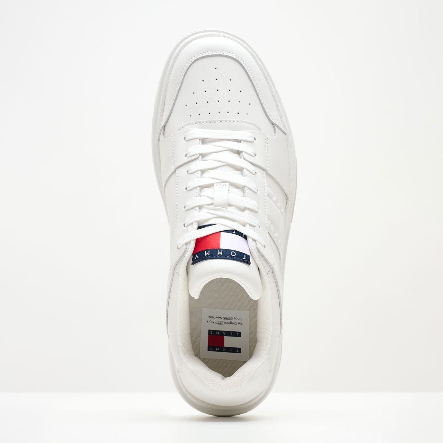 Ανδρικά Παπούτσια Casual Brooklyn Άσπρο Δέρμα Tommy Hilfiger Ανδρικά Παπούτσια Casual Brooklyn Άσπρο Δέρμα Tommy Hilfiger