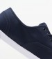 Women Casual Shoes Canvas.Laceup Blue Fabric Tommy Hilfiger
