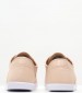 Γυναικεία Παπούτσια Casual Canvas.Laceup Nude Ύφασμα Tommy Hilfiger