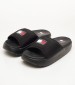 Women Flip Flops & Sandals Chunky.Slide Black Tommy Hilfiger