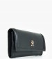 Women Wallets City.Compact Black ECOleather Tommy Hilfiger