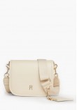 Women Bags City.Crossover Beige ECOleather Tommy Hilfiger