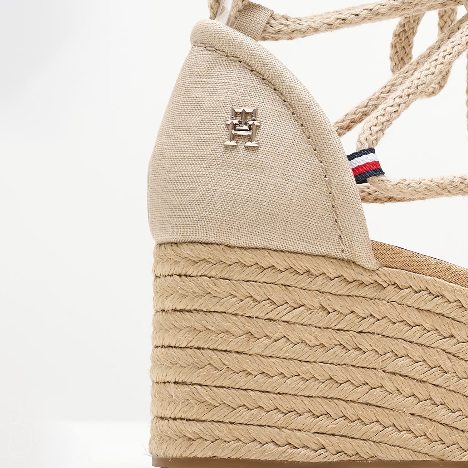 Γυναικείες Εσπαντρίγιες Closed.Linen Μπεζ Ύφασμα Tommy Hilfiger Γυναικείες Εσπαντρίγιες Closed.Linen Μπεζ Ύφασμα Tommy Hilfiger