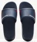 Men Flip Flops & Sandals Density.Pool Blue ECOleather Tommy Hilfiger
