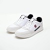 Ανδρικά Παπούτσια Casual Elv.Cupsole Άσπρο Δέρμα Tommy Hilfiger Ανδρικά Παπούτσια Casual Elv.Cupsole Άσπρο Δέρμα Tommy Hilfiger