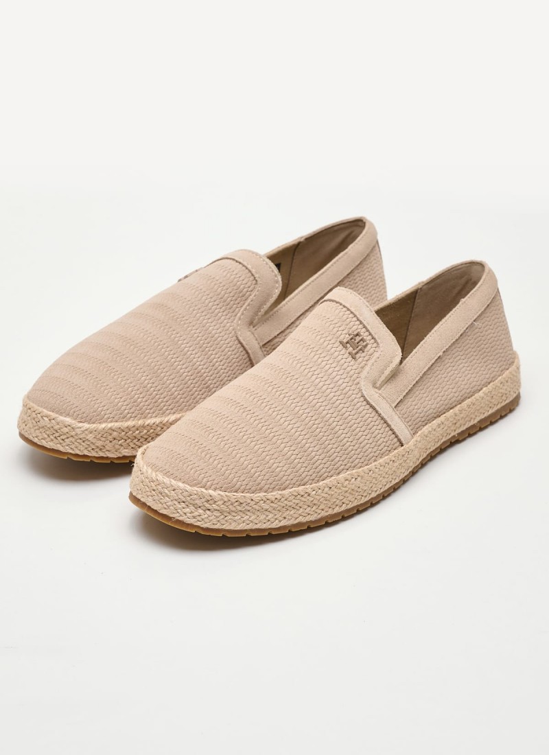 Men Espadrilles from the Tommy Hilfiger brand Esapdrille.Su Beige