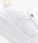 Women Casual Shoes Ess.Basket White Leather Tommy Hilfiger