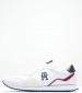 Men Casual Shoes Evo.Mix White Leather Tommy Hilfiger