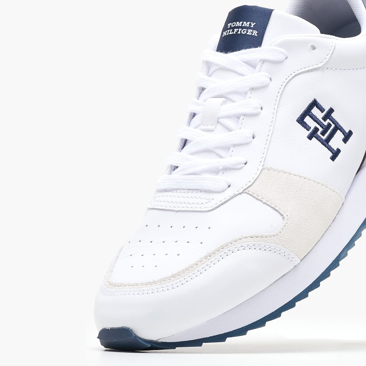 Ανδρικά Παπούτσια Casual Evo.Mix Άσπρο Δέρμα Tommy Hilfiger