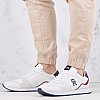 Ανδρικά Παπούτσια Casual Evo.Mix Άσπρο Δέρμα Tommy Hilfiger Ανδρικά Παπούτσια Casual Evo.Mix Άσπρο Δέρμα Tommy Hilfiger