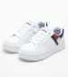 Kids Casual Shoes Flag.Cut White ECOleather Tommy Hilfiger