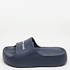 Women Flip Flops & Sandals Flatform.Slide Blue Rubber Tommy Hilfiger Women Flip Flops & Sandals Flatform.Slide Blue Rubber Tommy Hilfiger