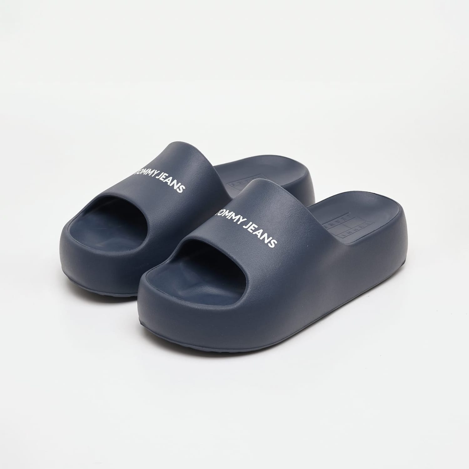 Women Flip Flops & Sandals Flatform.Slide Blue Rubber Tommy Hilfiger Women Flip Flops & Sandals Flatform.Slide Blue Rubber Tommy Hilfiger