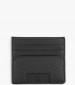 Men Wallets Folded.Cc Black Leather Tommy Hilfiger