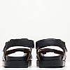 Γυναικεία Flats Hardware.Sandal Μαύρο Δέρμα Tommy Hilfiger