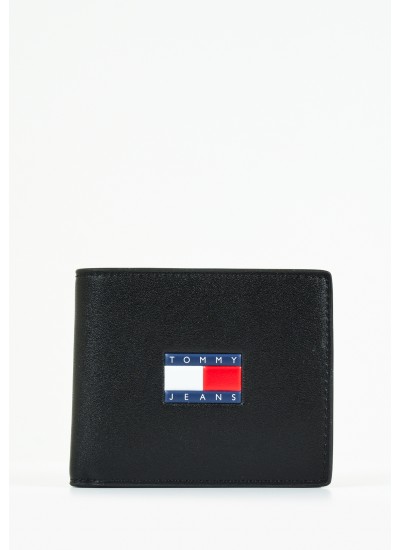 Men Wallets Corp.Leather Brown Leather Tommy Hilfiger