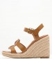 Women Platforms High High.Espa Tabba Leather Tommy Hilfiger