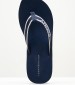 Women Platforms Low Hilfiger.Beach Blue Fabric Tommy Hilfiger