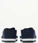 Women Platforms Low Hilfiger.Beach Blue Fabric Tommy Hilfiger