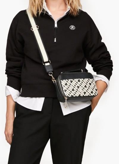 Γυναικείες Τσάντες Duffle.Quilt Μπλε ECOleather Tommy Hilfiger