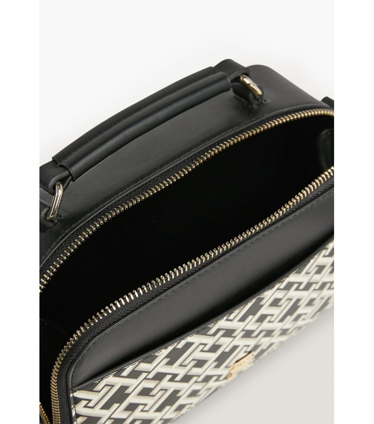 Women Bags Iconic.Cbag Black ECOleather Tommy Hilfiger